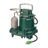 Zoeller M63 with LED power plug for quick power verification in basements