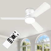 Zoeyon 42-inch ceiling fan with light providing quiet, efficient airflow for bedrooms
