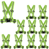 Zojo Reflective Vest front view for high visibility during outdoor runs.