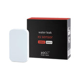 Zooz 800LR leak sensor under appliance for discreet moisture monitoring