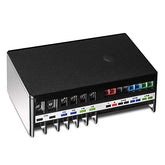 Zooz Zen16 800LR front view illustrating a compact, versatile Z-Wave relay hub.