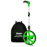 Zozen distance measuring wheel compact fold for easy transport.