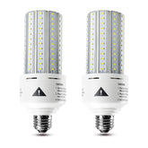 ZP 2-pack LED bulb 5000K instant brightness for indoor and outdoor spaces.