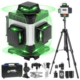 ZPD Laser Level front view showing 16 lines for precise room layout
