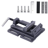 ZTUKOMN drill press vise with 4-inch opening for secure drilling clamps.