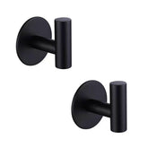 Zuvky self-adhesive hooks on 304 stainless steel for durable hanging.