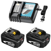 Zuyitoku 18V BL1860B 6000mAh battery for Makita tools delivers extended runtime.