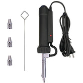 zycllycx electric solder sucker front view highlighting strong, precise suction