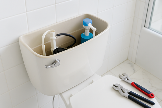 Toilet Running or Weak Flush? Flush Valves, Fill Valves & Flappers Explained