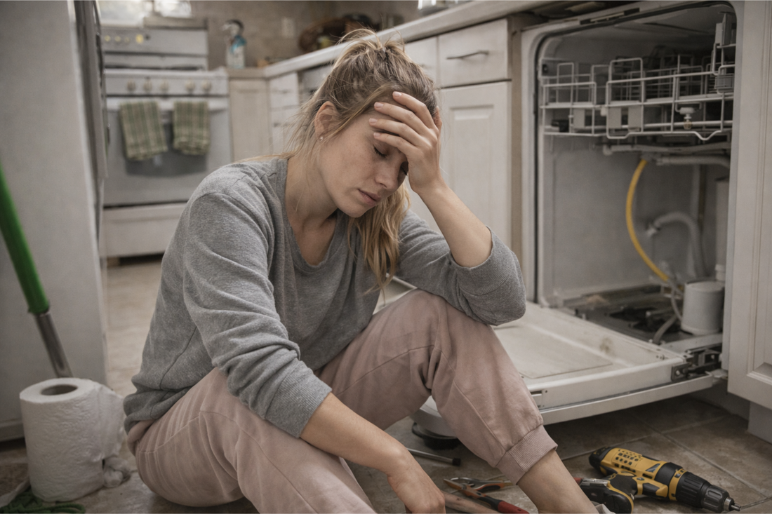 Kitchener dishwasher repair - drain hose, filter cleaning and pump inspection for Ontario appliance fixes