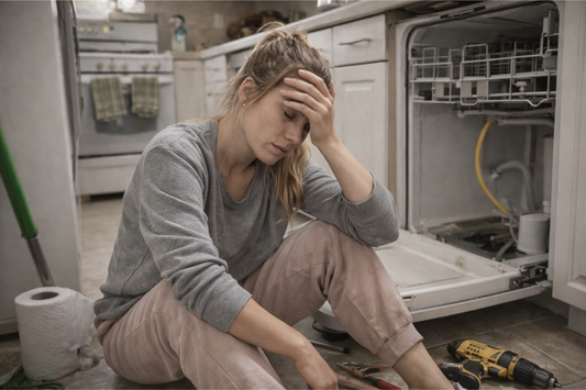 Kitchener dishwasher repair - drain hose, filter cleaning and pump inspection for Ontario appliance fixes