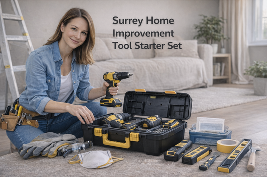 Summer DIY home improvement in Surrey BC — starter tool set for condo and townhouse repairs