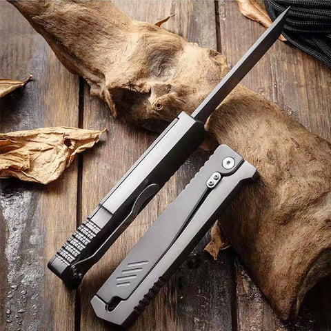 10MOONS Pocket Knife camping task-ready companion for cutting and prep.