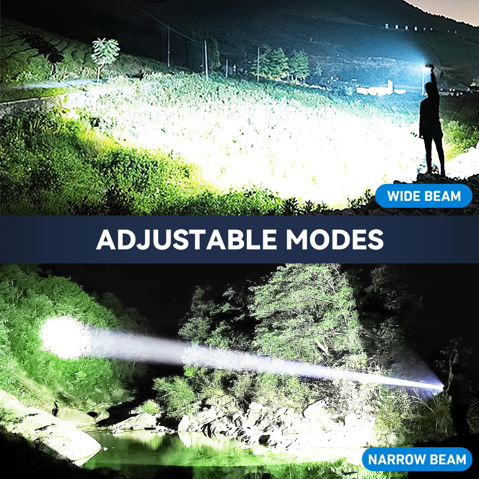 Durable aluminum 18FTRabbit flashlight with IPX7 rating for harsh weather