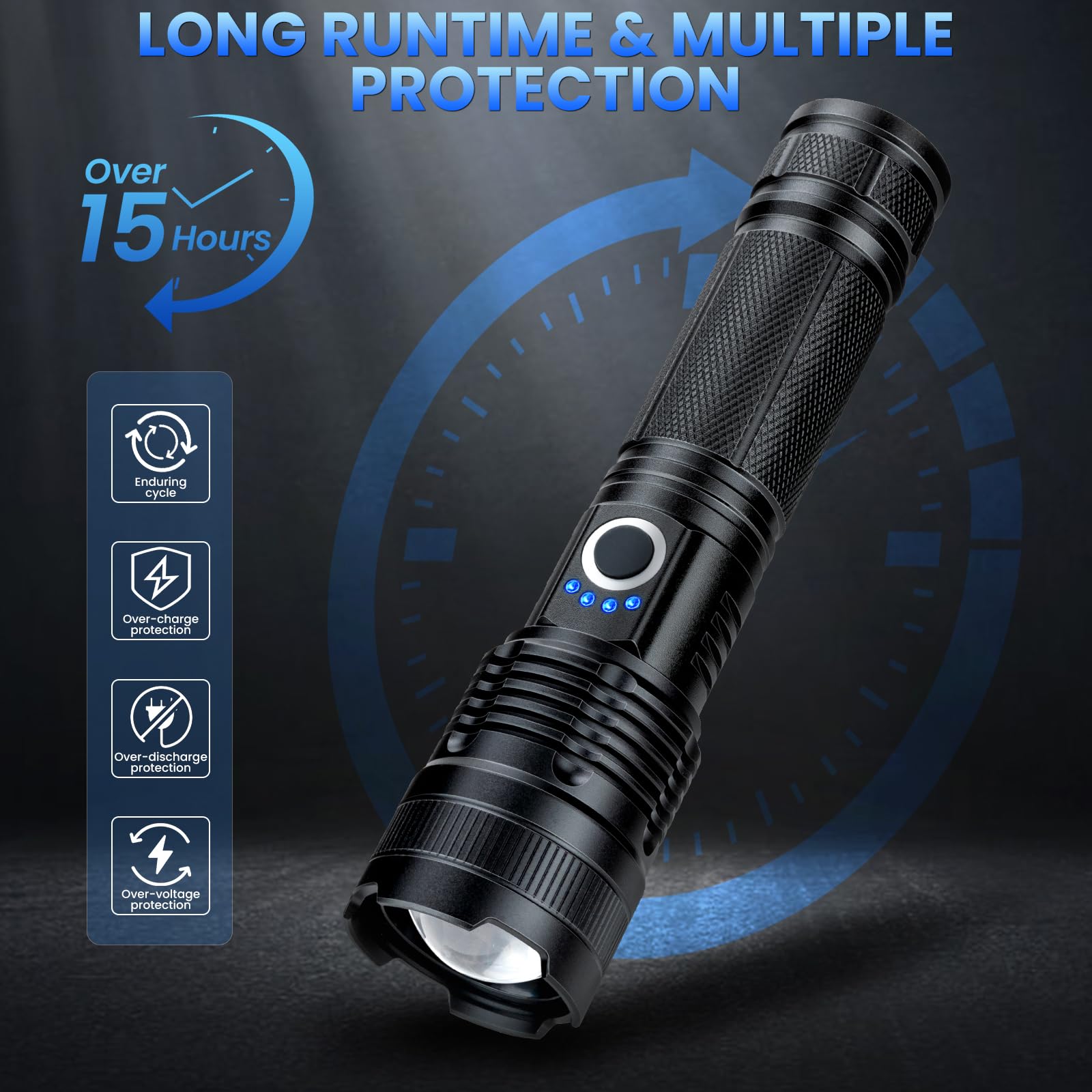 18FTRabbit IPX7 waterproof design suitable for rain and rugged use