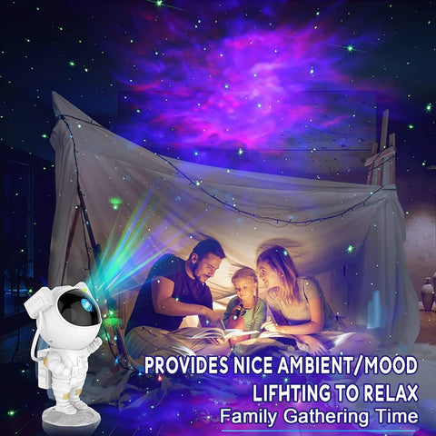 2win2buy Bedroom setup showing kids enjoying ambient space light