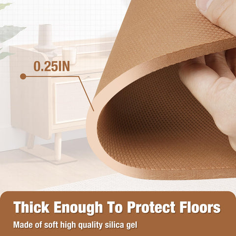 3 BUZZLETT cut-to-fit rail pad measured along couch length