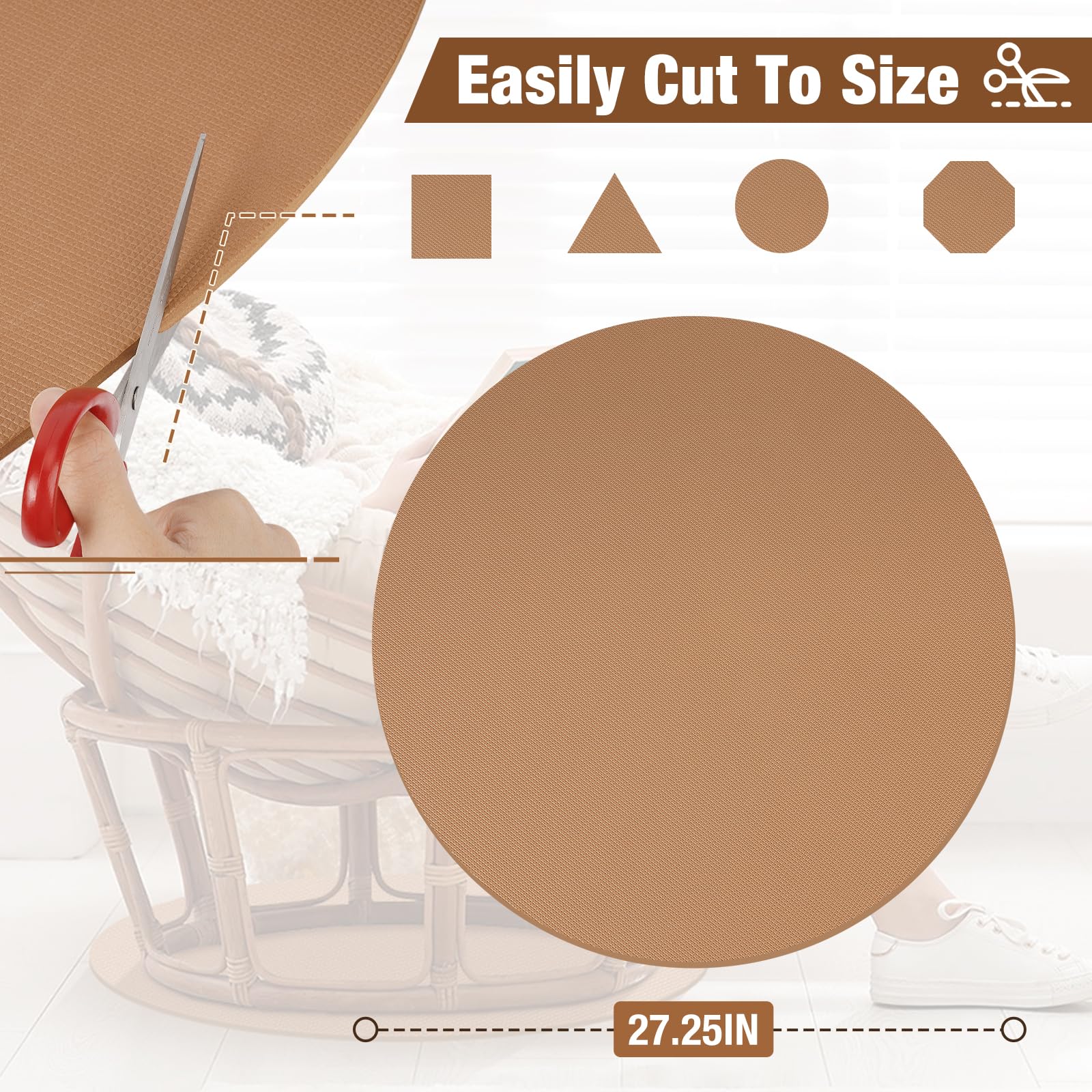 3 BUZZLETT quick-install recliner mat for easy setup.