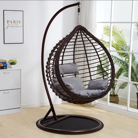 3 BUZZLETT swivel chair floor protector in black blends with furniture