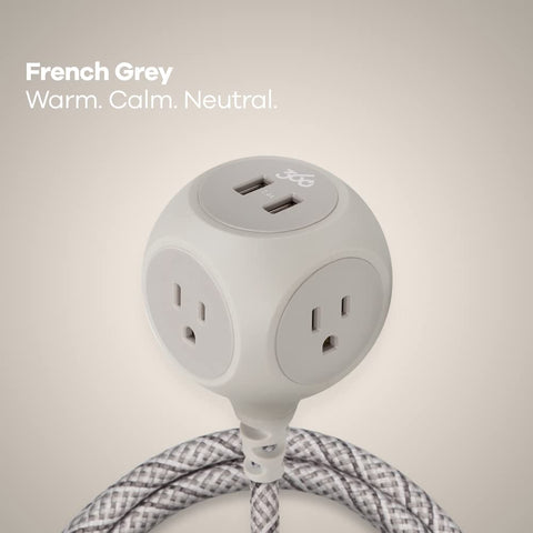 Low-profile outlets blend with décor for tidy living spaces.