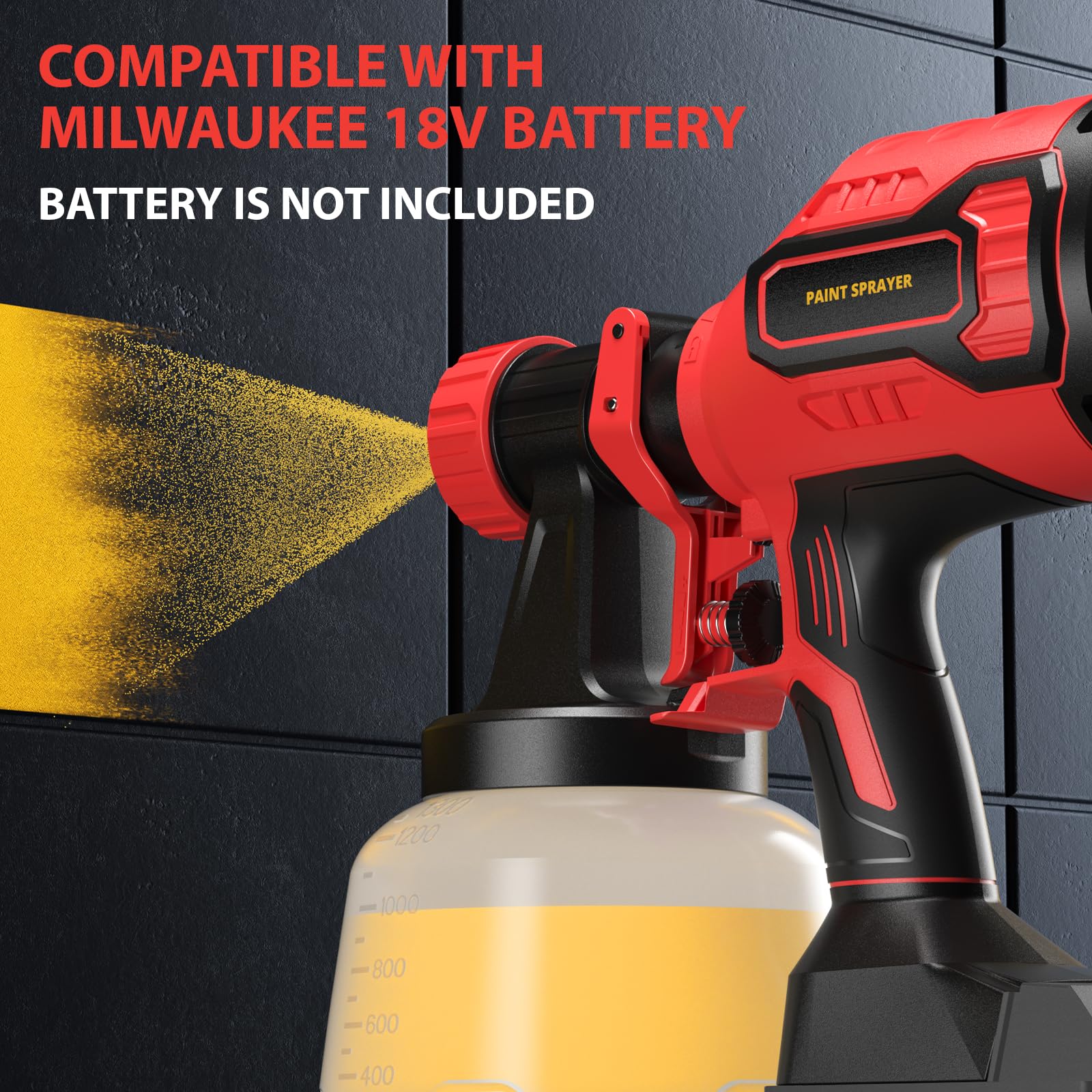 3D VO INN high-flow 1000 ml/min for quick coverage.