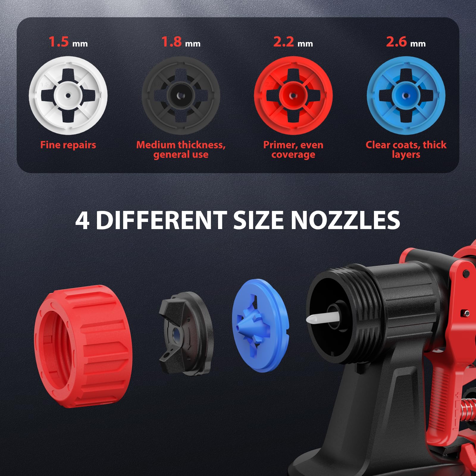 3D VO INN Milwaukee 18V compatibility for flexible power options.
