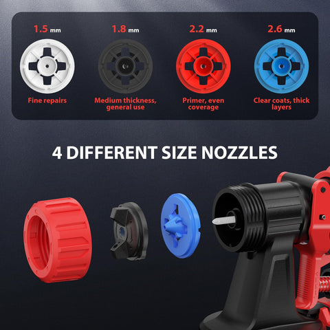 3D VO INN Milwaukee 18V compatibility for flexible power options.