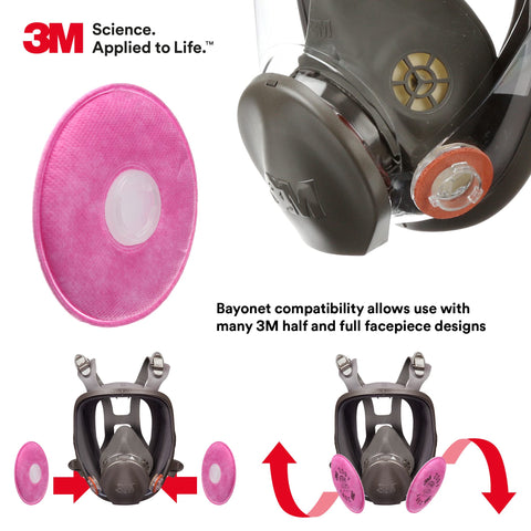 3M 2091 P100 welding application image for welding and soldering