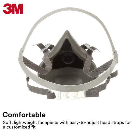 3M 6100 swept-back cartridges provide balanced wear and clear visibility.