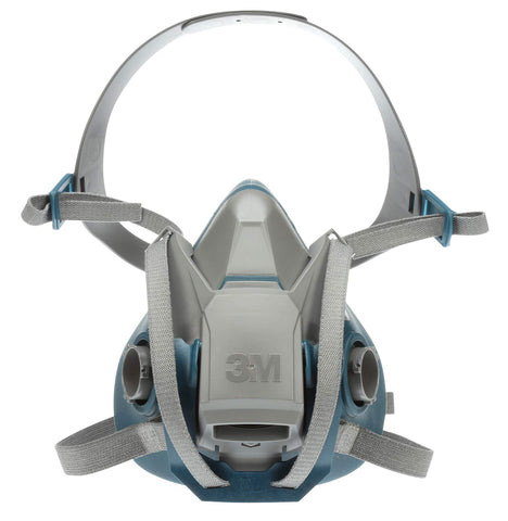 3M 6502QL quick latch system enables easy one-handed donning and doffing.