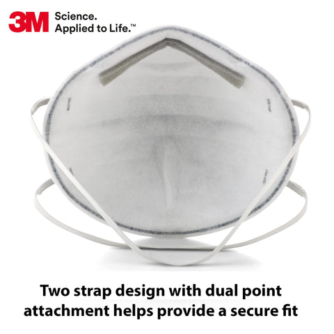 Durable collapse-resistant shell of 3M 8247 for long-lasting use