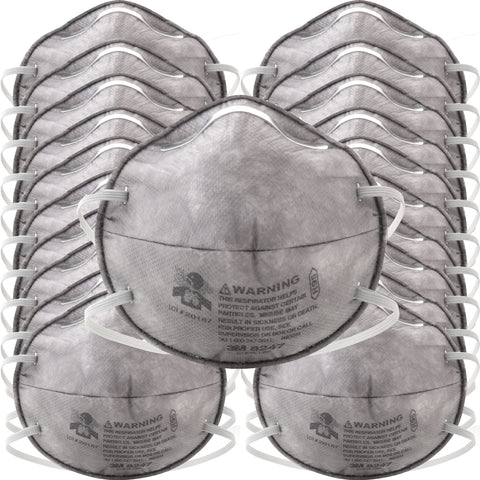 3M 8247 respirator pack of 20 providing reliable dust protection