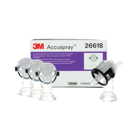 3M Accuspray clear 1.8 mm nozzle refill for primer and high-viscosity materials.