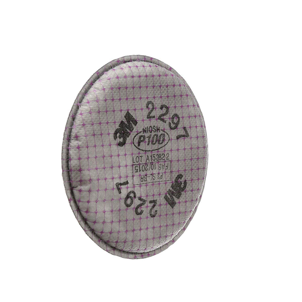 3M Advanced Particulate Filter 2297 closeup showing P101 protection and nuisance odor relief