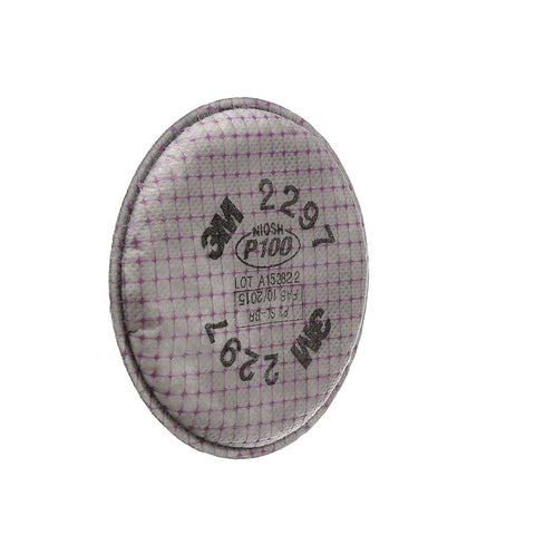 3M Advanced Particulate Filter 2297-P101 offers extended protection against oil and non-oil particles.
