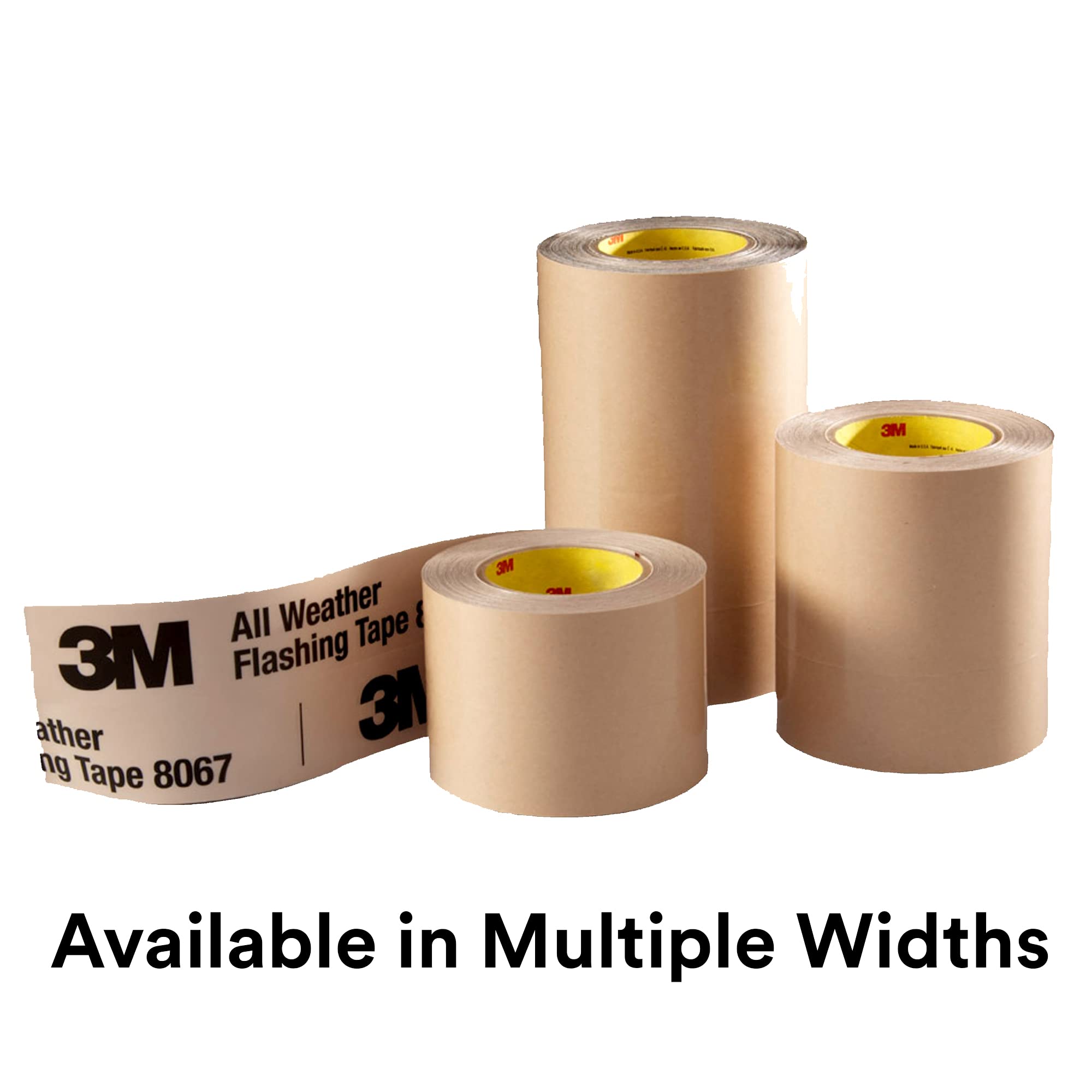 3M All Weather Flashing Tape 8067 seals sills to prevent moisture intrusion