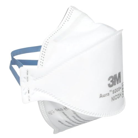 3M Aura 9205+ N95 respirator suited for dusty tasks