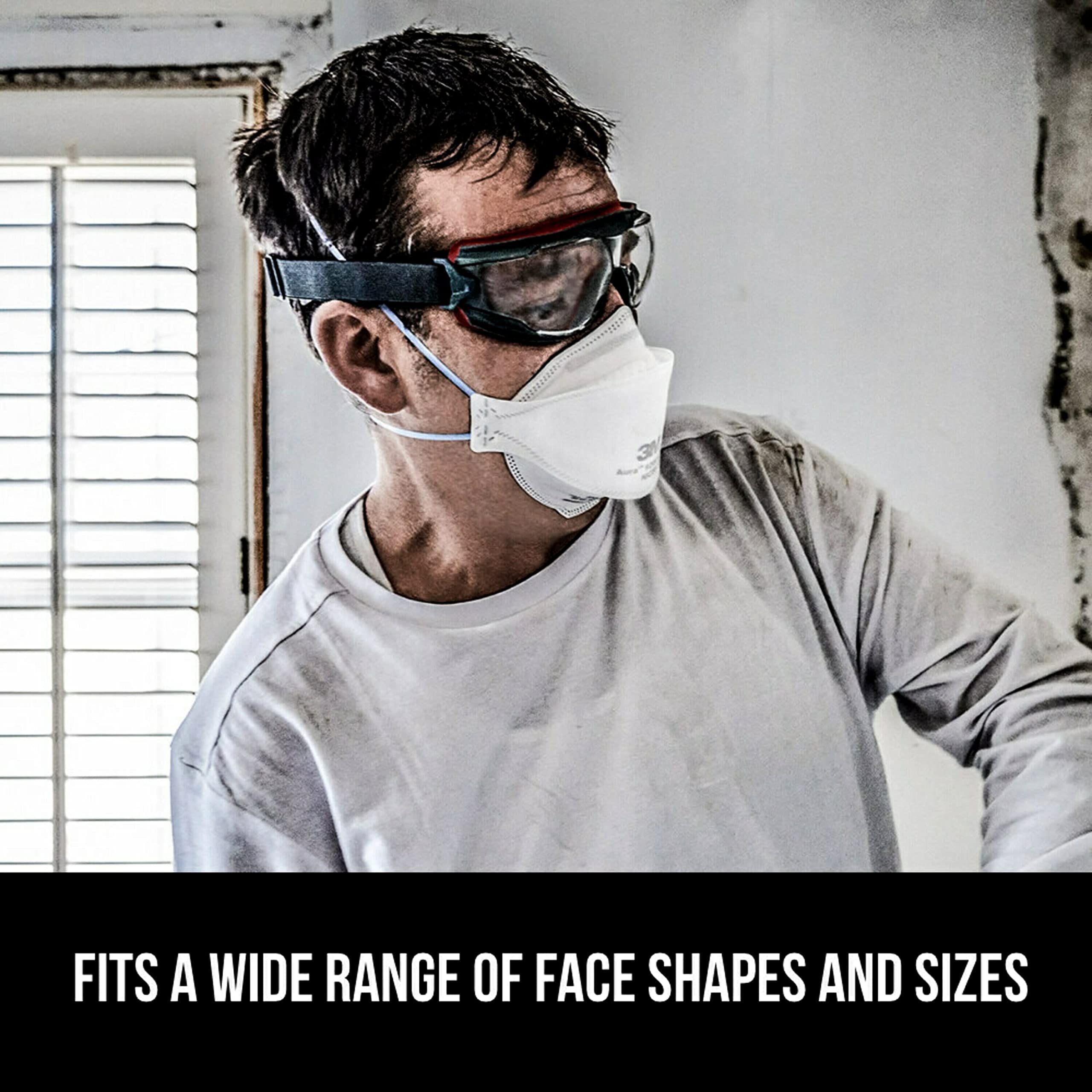 Soft inner material softens contact with the skin during wear