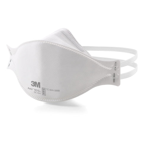 3M Aura 9210+ adjustable nose clip creates a secure seal