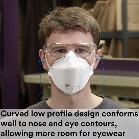 3M Aura 9210+ lightweight frame supports quick donning