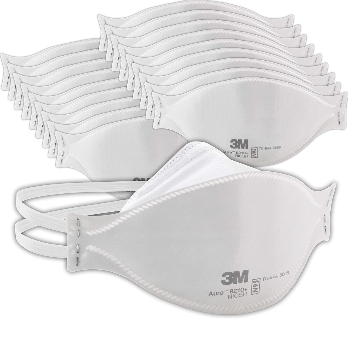 3M Aura 9210+ pack of 20 respirators for dusty tasks