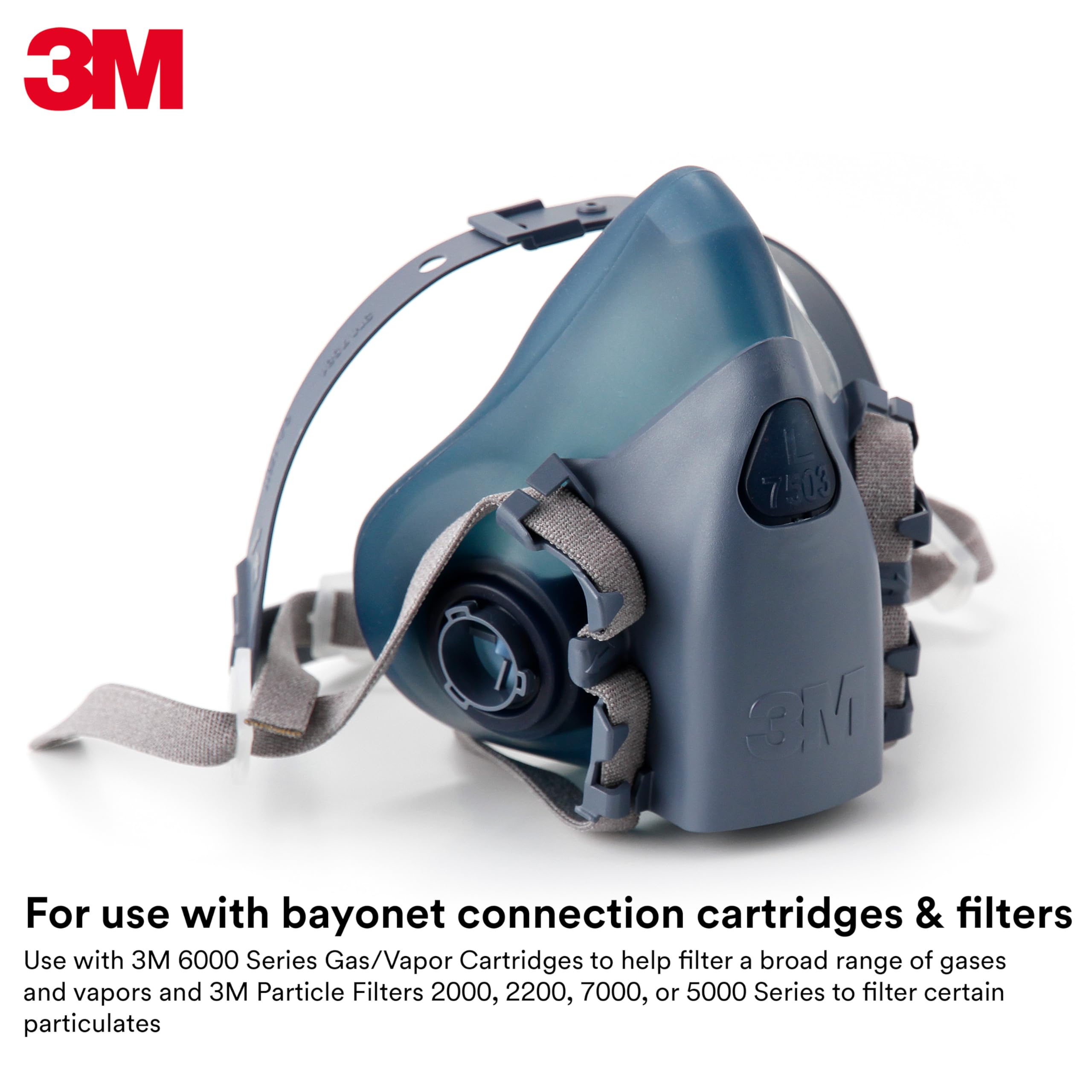 3M bayonet connection cartridges and filters for a broad range