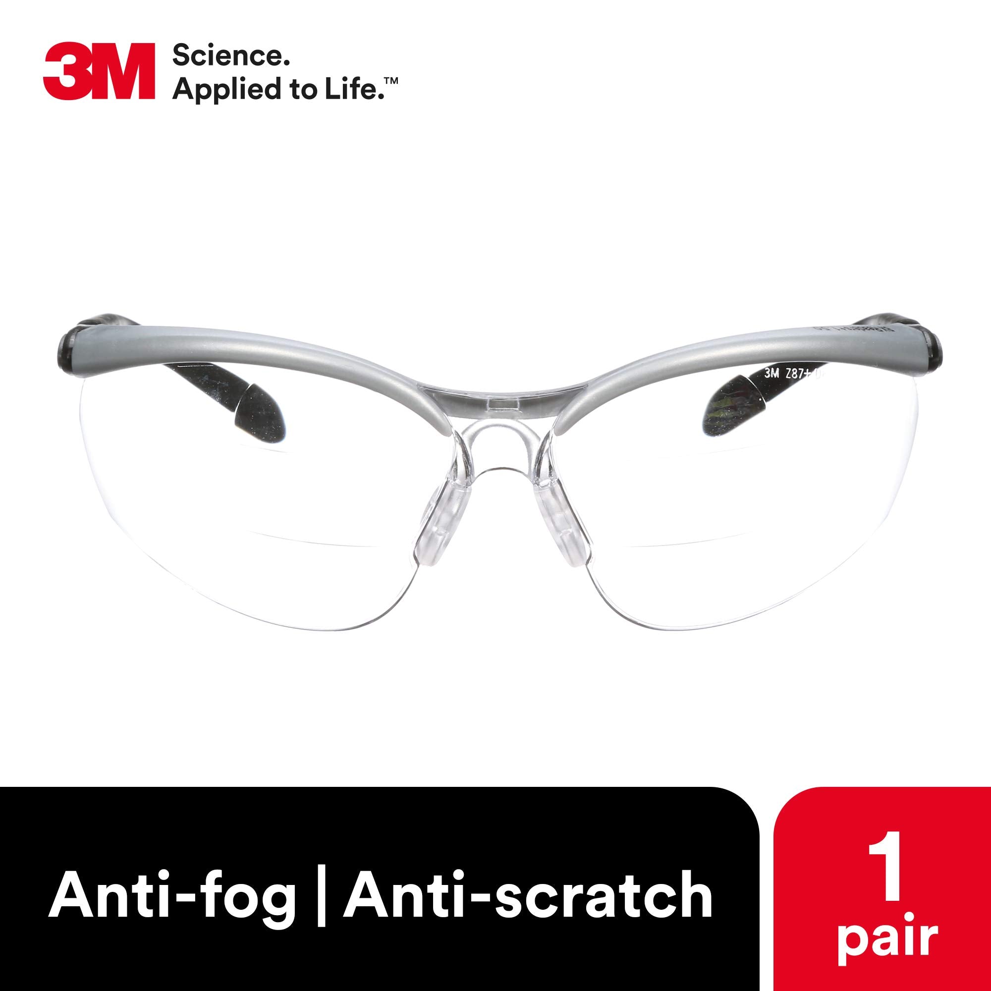 3M BX Dual Readers anti fog coating for clear vision in humidity