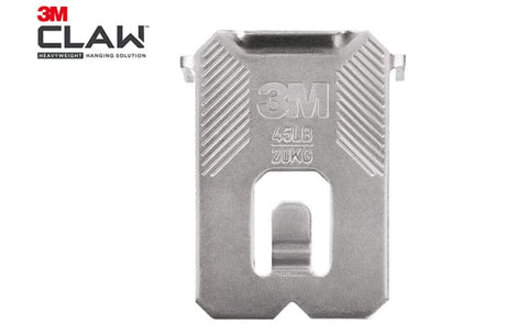 3M Claw drywall hangers thumb install makes mounting quick and clean.