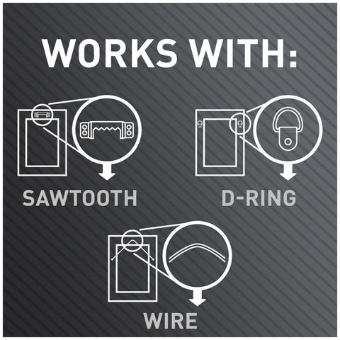 Reusable hangers from 3M CLAW simplify redecorating