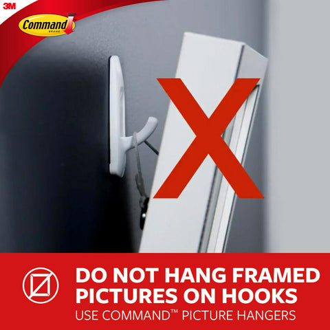3M Command Outdoor Hook removes cleanly without holes or residue.