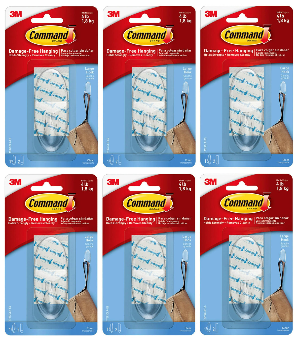 3M Command Outdoor Large Hook for damage-free deck decor.
