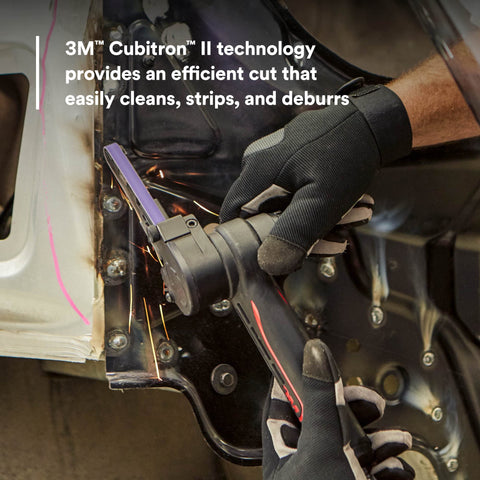 3M Cubitron II 786F grit 60 plus enables faster cutting.