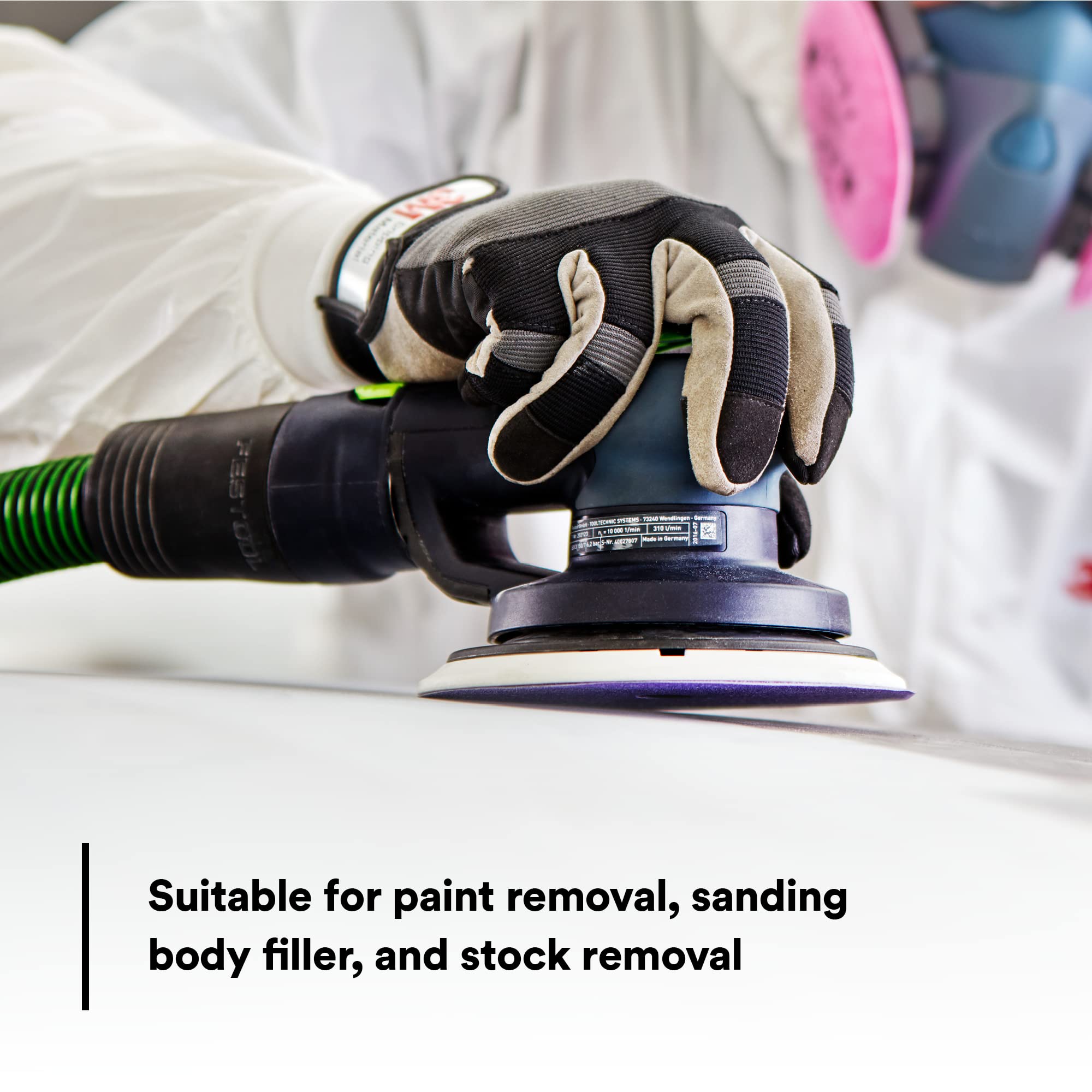 Feather edging prep with Cubitron II for smooth priming transitions