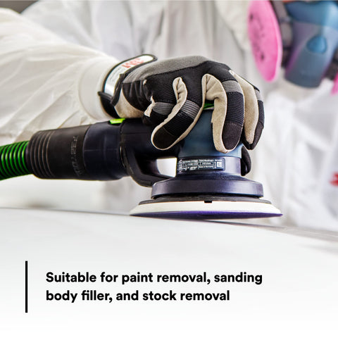 Feather edging prep with Cubitron II for smooth priming transitions